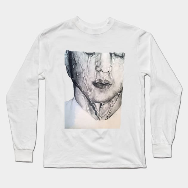 Wentworth Miller Long Sleeve T-Shirt by zoebrittle